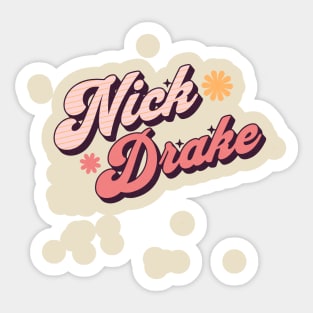 Nick Vintage Sticker